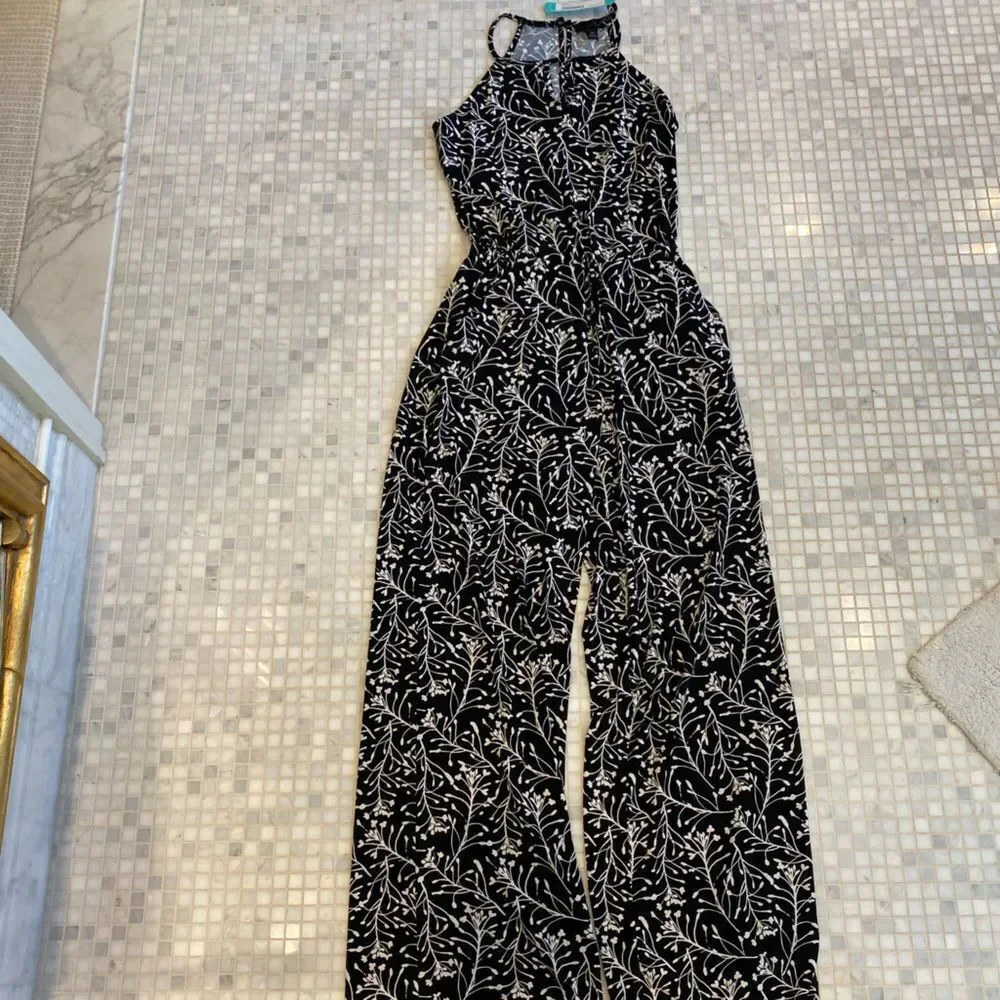 Goldray NWT Black White Jumpsuit - Picture 5 of 10